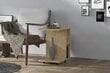 Kavos stalelis Asir, 45x50x35 cm, smėlio spalvos kaina ir informacija | Kavos staliukai | pigu.lt