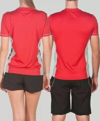 Marškinėliai vyrams Arena, raudoni kaina ir informacija | Vyriški marškinėliai | pigu.lt
