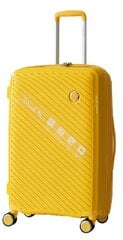 Набор дорожных сумок Alezar lux «Fantasy» 3 шт., желтый цена и информация | Чемоданы, дорожные сумки | pigu.lt