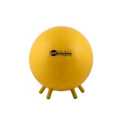 Gimnastikos kamuolys Original Pezzi Sitsolution, 45 cm, geltonas kaina ir informacija | Gimnastikos kamuoliai | pigu.lt