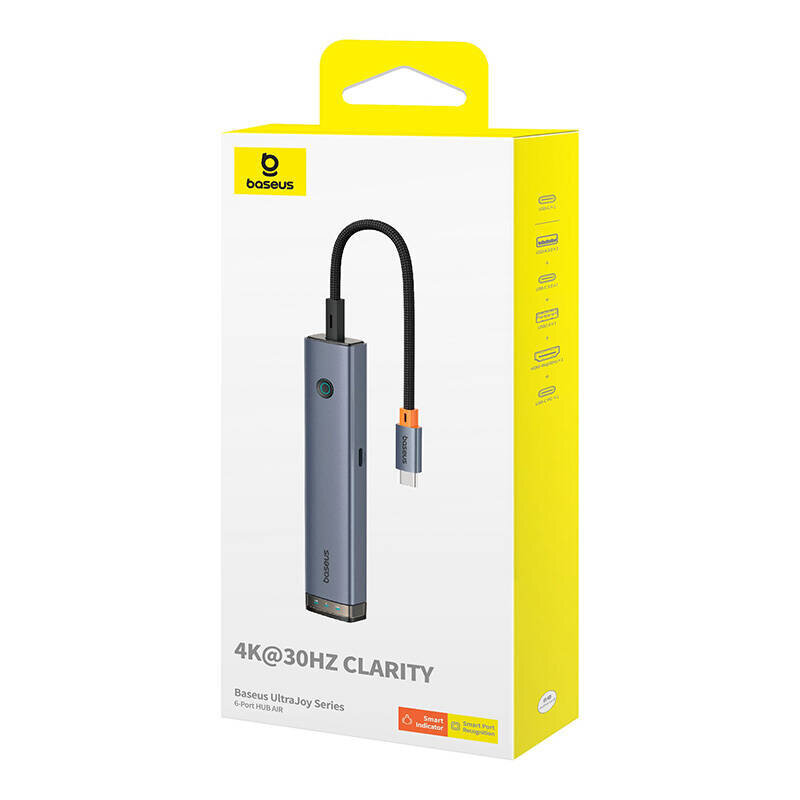 Baseus UltraJoy B00052802811-01 kaina ir informacija | Adapteriai, USB šakotuvai | pigu.lt