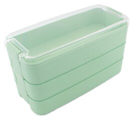 Ланч-бокс Perf, зеленый, 0.9 л цена и информация | Посуда для хранения еды | pigu.lt