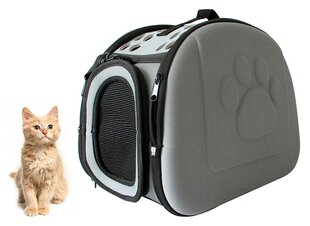 Транспортная сумка Perf для собак и кошек, серая цена и информация | Переноски, сумки | pigu.lt