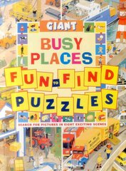 Giant Fun to Find Puzzles Busy Places цена и информация | Книги для подростков и молодежи | pigu.lt