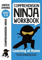 Comprehension Ninja Workbook for Ages 7-8: Comprehension activities to support the National Curriculum at home цена и информация | Книги для подростков  | pigu.lt