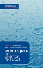 Montesquieu: The Spirit of the Laws цена и информация | Книги по социальным наукам | pigu.lt