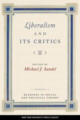 Liberalism and Its Critics kaina ir informacija | Socialinių mokslų knygos | pigu.lt