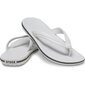 Crocs šlepetės moterims Crocband Flip 281454, baltos kaina ir informacija | Šlepetės moterims | pigu.lt