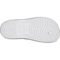 Crocs šlepetės moterims Crocband Flip 281454, baltos kaina ir informacija | Šlepetės moterims | pigu.lt