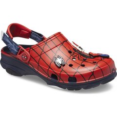 Crocs klumpės vaikams Spider Man 281642, mėlynos цена и информация | Детские резиновые сабо | pigu.lt