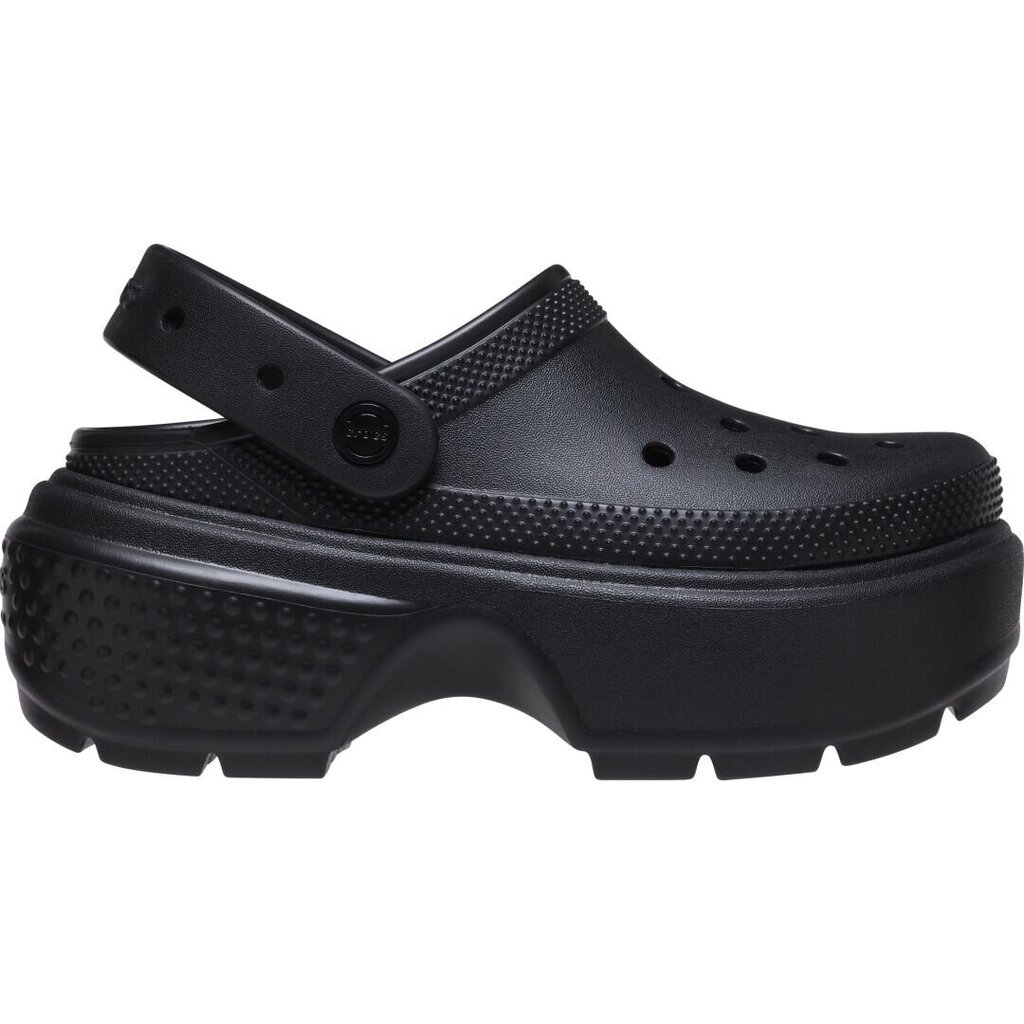 Crocs™ lauko šlepetės moterims 283343, juodos kaina ir informacija | Šlepetės moterims | pigu.lt