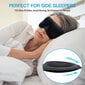 3D miego kaukė unisex, juoda kaina ir informacija | Naktiniai, pižamos moterims | pigu.lt