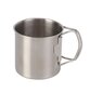 Nerūdijančio plieno žygio puodelis SUS304, sidabrinis цена и информация | Turistiniai katiliukai, indai, įrankiai | pigu.lt