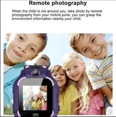 Детские умные часы OEM Q19 с SIM-картой, фиолетовые цена и информация | Смарт-часы (smartwatch) | pigu.lt