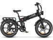 Elektrinis dviratis Samebike RS-A02 20", juodas kaina ir informacija | Elektriniai dviračiai | pigu.lt