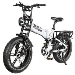 Elektrinis dviratis Samebike RS-A02 20", baltas kaina ir informacija | Elektriniai dviračiai | pigu.lt