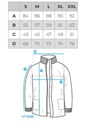 Мужская зимняя куртка Ombre OM-JALJ-0147 цена и информация | Мужские куртки | pigu.lt