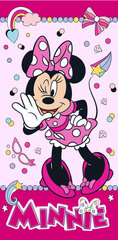 Disney Minnie Funny   Полотенце 70x140 cm цена и информация | Полотенца | pigu.lt