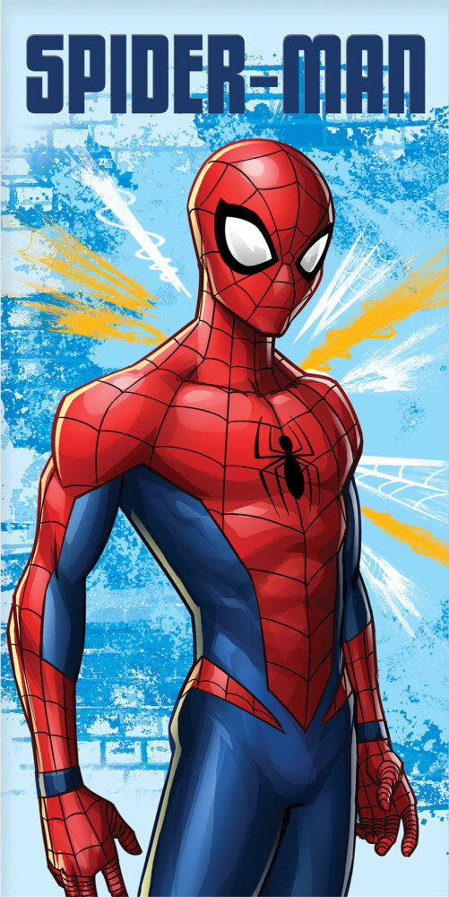 Spiderman Light rankšluostis, 70x140 cm kaina ir informacija | Rankšluosčiai | pigu.lt