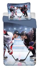 Patalynės komplektas Hockey Rivals, 140×200, 2 dalių цена и информация | Детское постельное бельё | pigu.lt