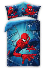 Patalynės komplektas Spiderman Dynamic, 140×200, 2 dalių цена и информация | Детское постельное бельё | pigu.lt