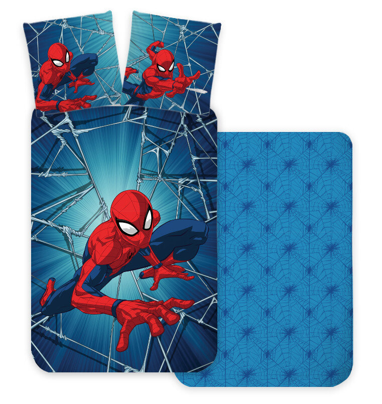 Patalynės komplektas Spiderman Dynamic, 140×200, 2 dalių цена и информация | Patalynė kūdikiams, vaikams | pigu.lt