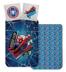 Patalynės komplektas Spiderman Thiwp Kids, 100×135, 2 dalių цена и информация | Детское постельное бельё | pigu.lt