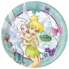 Disney Fairyland Одноразовые бумажные тарелки  (8 шт) 23 cm цена и информация | Праздничная одноразовая посуда | pigu.lt