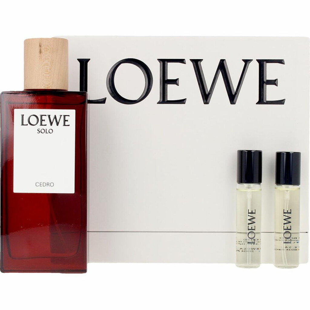 Tualetinis vanduo Loewe Solo Cedro EDT vyrams, 100 ml + 20 ml kaina ir informacija | Kvepalai vyrams | pigu.lt