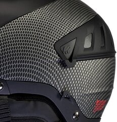 K2 Унисекс Diversion S2008001022 снежные велосипедные шлемы Чёрный 51-55, цена и информация | Горнолыжные шлемы | pigu.lt