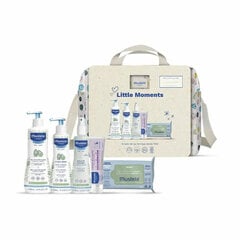 Vaikiškas kosmetikos rinkinys Mustela Bebe Little Moments Lunares: kūno gelis 500 ml + kūno kremas 50 ml + kūno losjonas 300 ml + servetėlės ​​60 vnt. + kūno purškiklis 200 ml kaina ir informacija | Kosmetika vaikams ir mamoms | pigu.lt