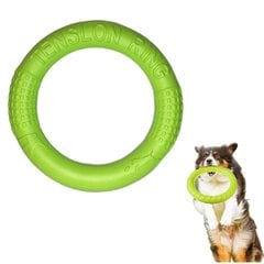 Žaislas šunims žiedas Pet Toys, žalias, 28 cm kaina ir informacija | Žaislai šunims | pigu.lt