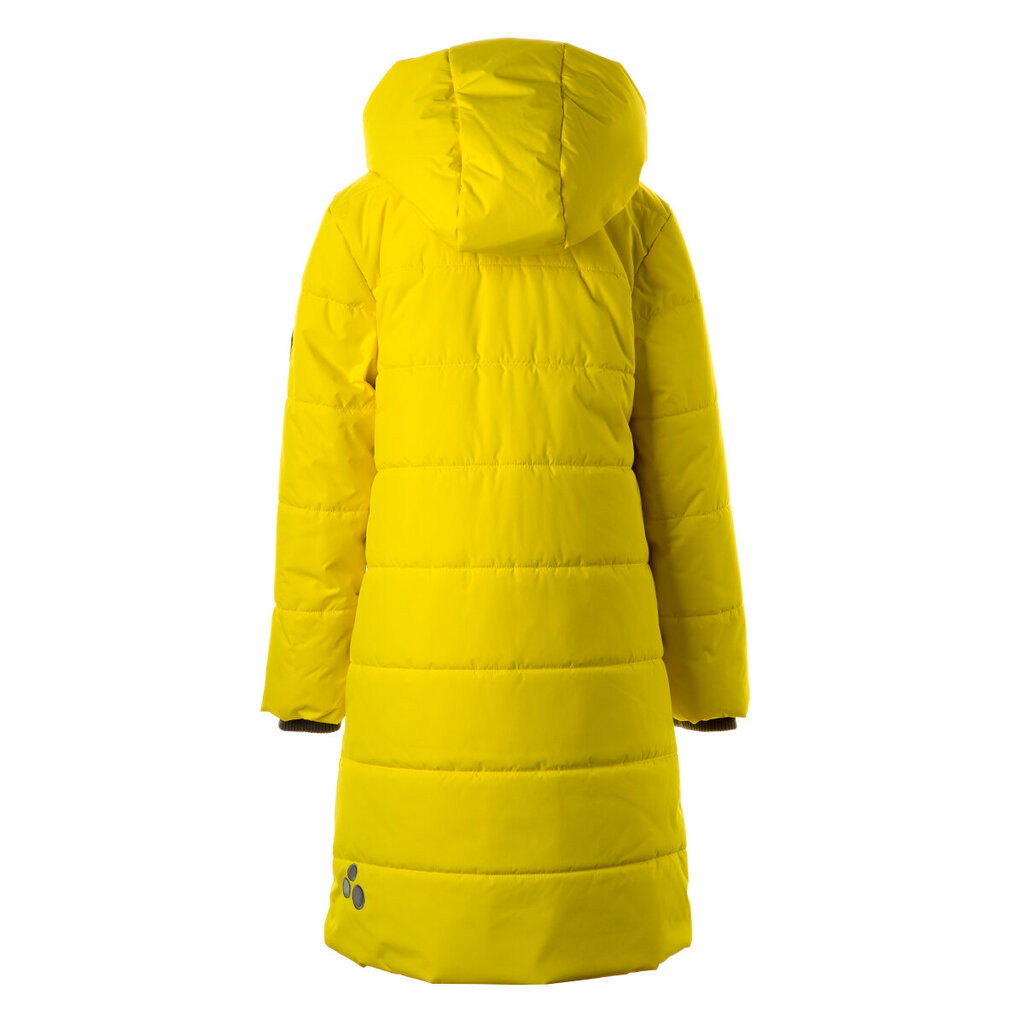 Huppa mergaičių žieminis paltas NINA 300g, geltonas kaina ir informacija | Žiemos drabužiai vaikams | pigu.lt