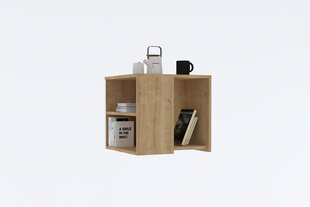 Kavos staliukas Asir, 50x50x50cm, smėlio spalvos kaina ir informacija | Kavos staliukai | pigu.lt