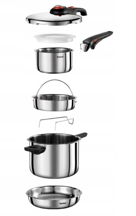 Tefal greitpuodis Ingenio Emotion Secure 5 Neo P2530757, 6 l цена и информация | Puodai, greitpuodžiai | pigu.lt