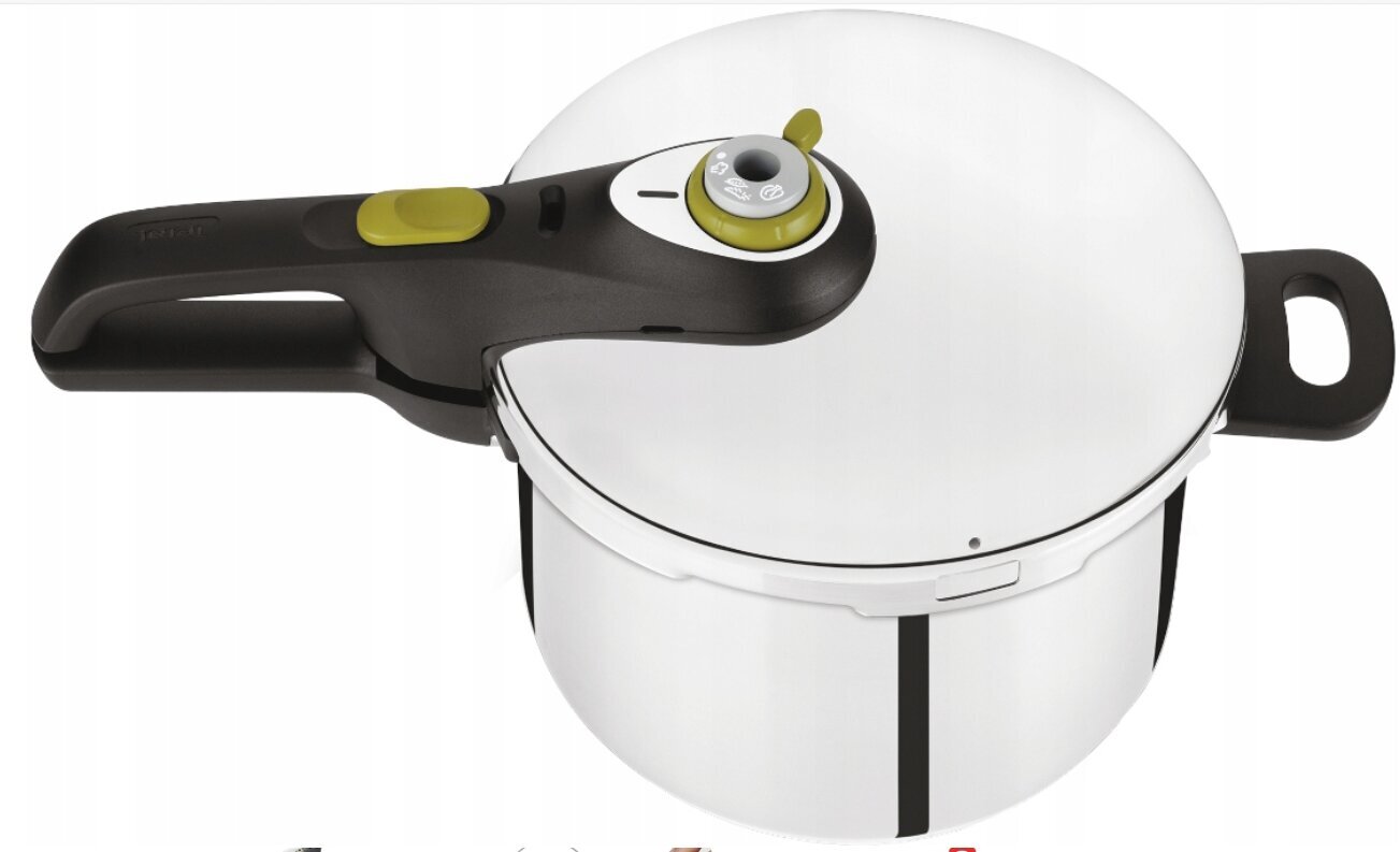 Tefal greitpuodis Secure 5 Neo P2544341, 4/6 l, 2 vnt. kaina ir informacija | Puodai, greitpuodžiai | pigu.lt