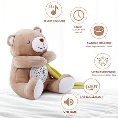 Сонный мишка Apunol Sleep Aid цена и информация | Игрушки для малышей | pigu.lt