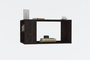 Kavos staliukas Asir, 80x40x50cm, pilkas kaina ir informacija | Kavos staliukai | pigu.lt