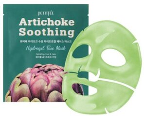 Hydrogelinė veido kaukė Petitfee Artichoke Soothing Hydrogel Face Mask, 32 g kaina ir informacija | Petitfee Kvepalai, kosmetika | pigu.lt