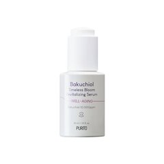 Serumas su bakučioliu Purito Bakuchiol Timeless Bloom Revitalizing Serum, 30 ml kaina ir informacija | Veido aliejai, serumai | pigu.lt