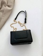 Moteriškas krepšys iš odos, Juoda kaina ir informacija | Moteriškos rankinės | pigu.lt