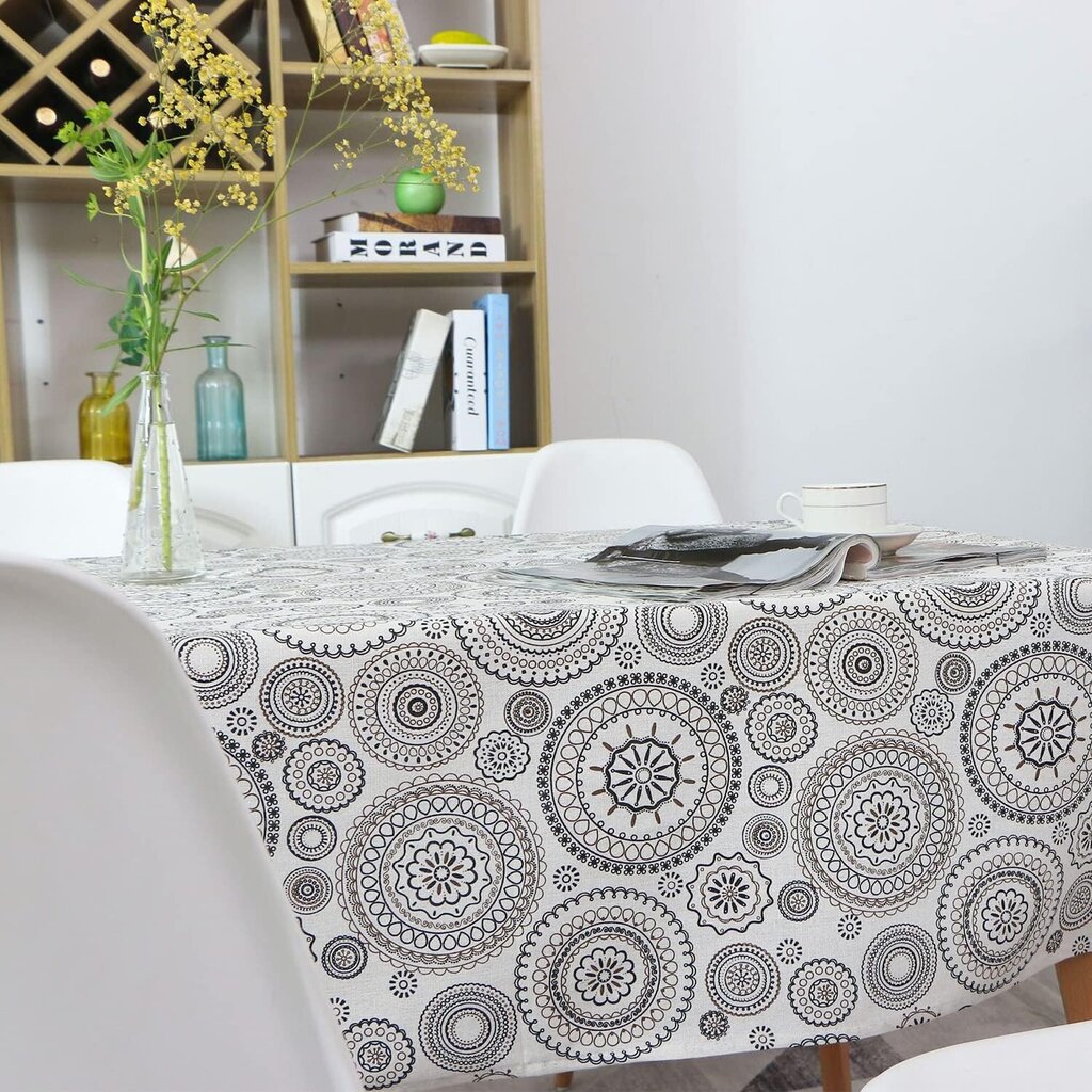 Lininė staltiesė, 140x180 cm kaina ir informacija | Staltiesės, servetėlės | pigu.lt