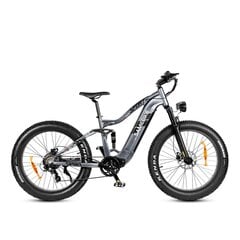 Elektrinis dviratis Samebike RS-A08 Mid-Drive 26", pilkas kaina ir informacija | Elektriniai dviračiai | pigu.lt