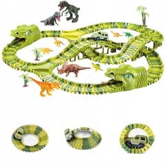 Гоночная трасса с аксессуарами Wild Dino, 240 д. цена и информация | Игрушки для мальчиков | pigu.lt