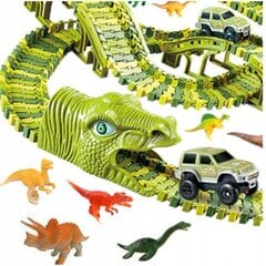 Гоночная трасса с аксессуарами Wild Dino, 240 д. цена и информация | Игрушки для мальчиков | pigu.lt