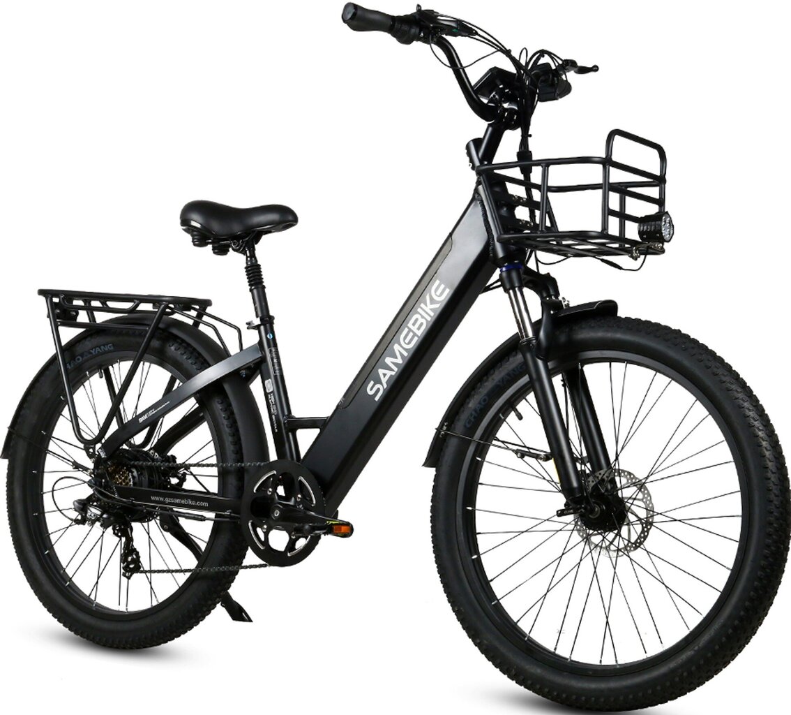 Elektrinis dviratis Samebike RS-A01 26", juodas kaina ir informacija | Elektriniai dviračiai | pigu.lt