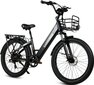 Elektrinis dviratis Samebike RS-A01 26", juodas цена и информация | Elektriniai dviračiai | pigu.lt