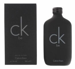 Парфюмерия унисекс Ck Be Calvin Klein: Емкость - 200 ml цена и информация | Женские духи | pigu.lt