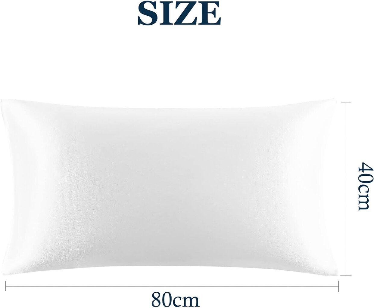 PiccoCasa šilkinis pagalvės užvalkalas kaina ir informacija | Dekoratyvinės pagalvėlės ir užvalkalai | pigu.lt
