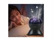 Projektorius naktinė lempa Star projector, baltas kaina ir informacija | Dekoracijos šventėms | pigu.lt